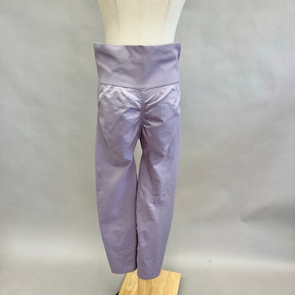 Halara Seamless Flow High Waisted Ruched Plain Leggings Nirvana Size Large NWT - Picture 2 of 13